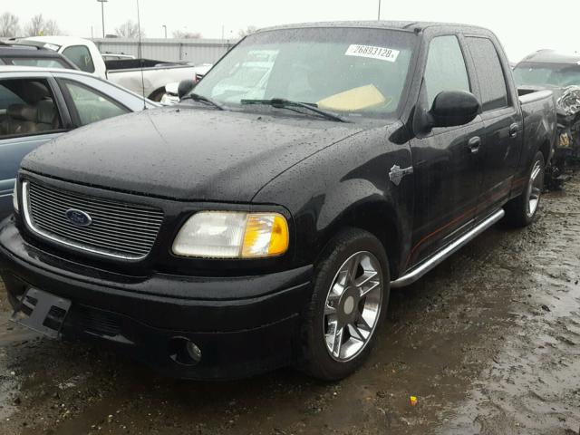 1FTRW07L11KA43113 - 2001 FORD F150 SUPER BLACK photo 2