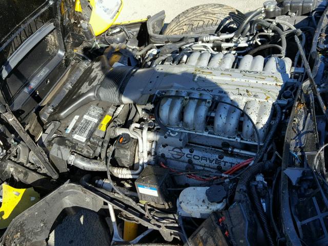 1G1YZ22J0R5800347 - 1994 CHEVROLET CORVETTE Z YELLOW photo 7