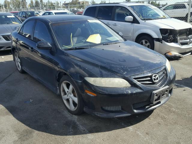 1YVHP80D855M49656 - 2005 MAZDA 6 S BLACK photo 1