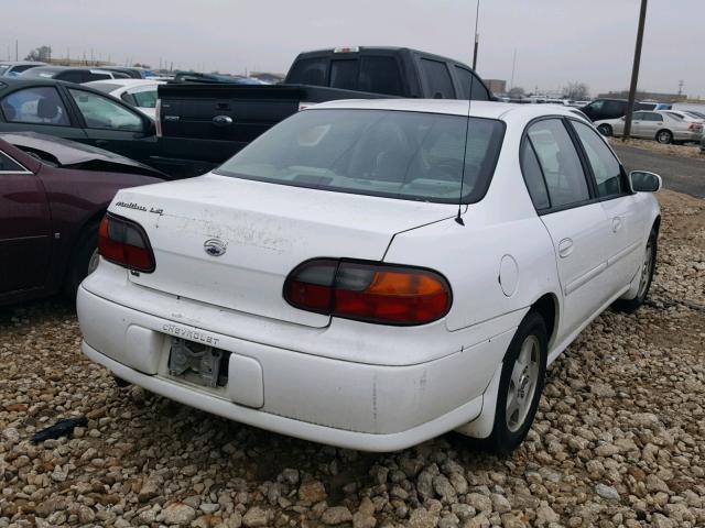 1G1NE52J32M556804 - 2002 CHEVROLET MALIBU LS თეთრი ფოტო 4