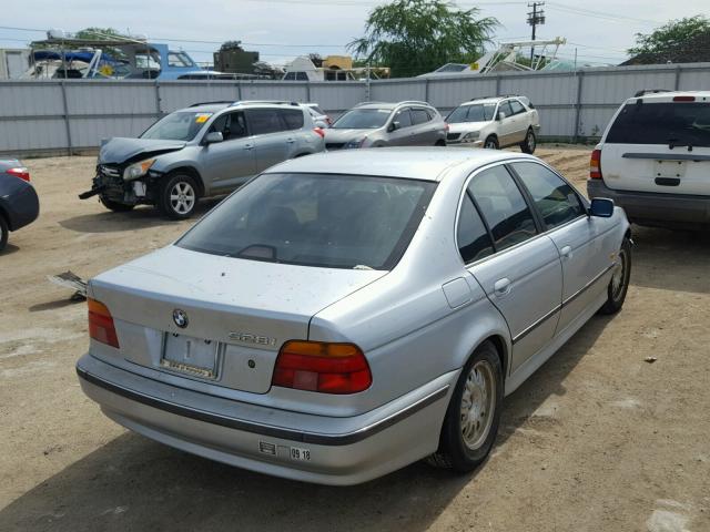 WBADD6325VBW22222 - 1997 BMW 528 I AUTO SILVER photo 4