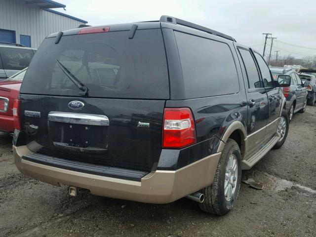 1FMJK1J59EEF18886 - 2014 FORD EXPEDITION BLACK photo 4