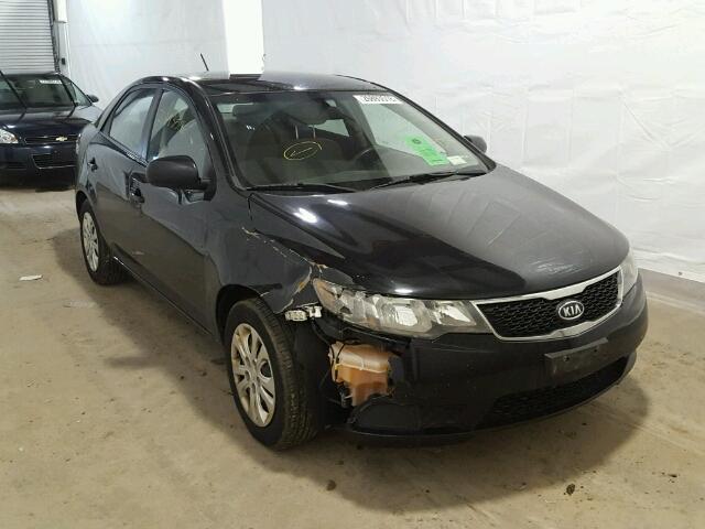 KNAFT4A27B5428014 - 2011 KIA FORTE LX BLACK photo 1