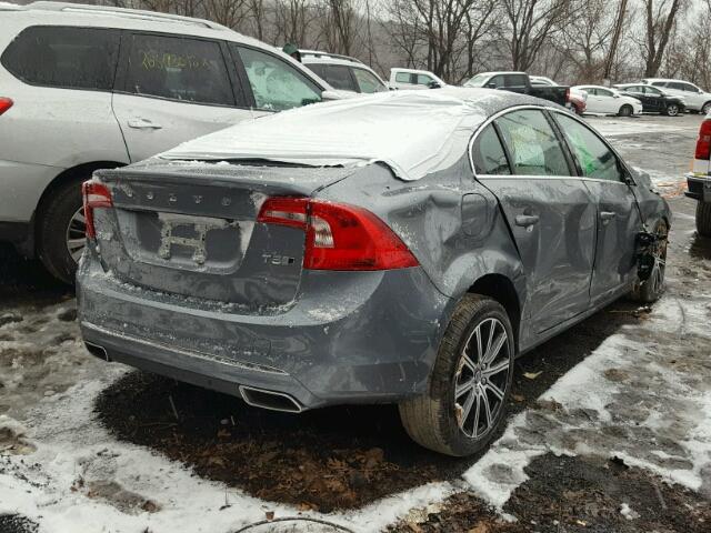 LYV402TK7JB156826 - 2018 VOLVO S60 PREMIE GRAY photo 4