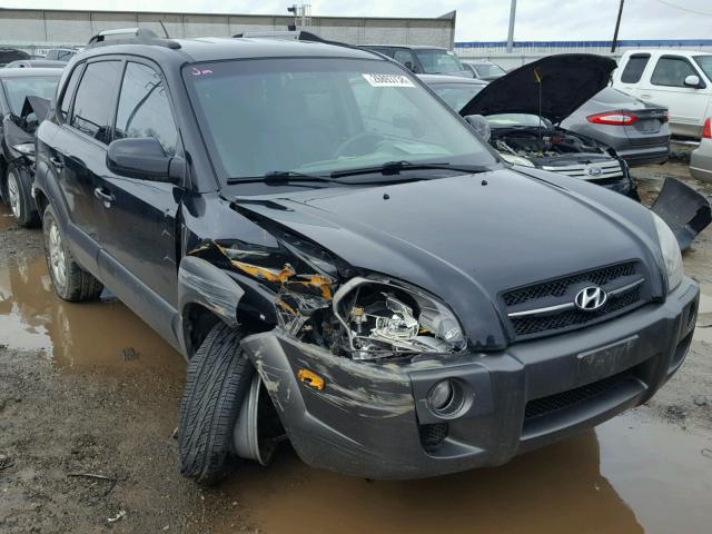 KM8JN72DX6U299637 - 2006 HYUNDAI TUCSON GLS BLACK photo 1