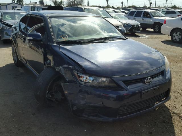 JTKJF5C75B3020537 - 2011 TOYOTA SCION TC BLUE photo 1