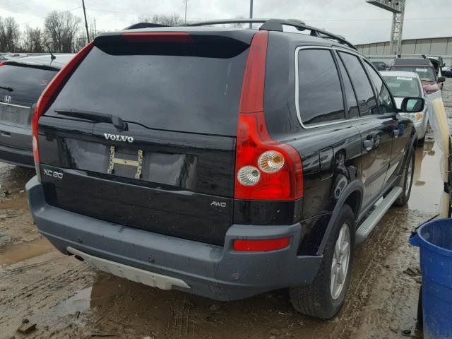 YV4CZ592661294069 - 2006 VOLVO XC90 BLACK photo 4