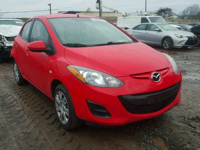 JM1DE1KY4E0178125 - 2014 MAZDA MAZDA2 SPO RED photo 1