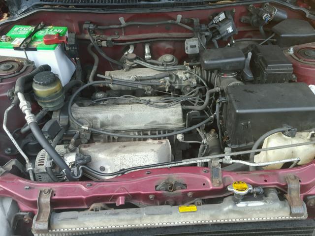 JT3GP10V5V7008576 - 1997 TOYOTA RAV4 BURGUNDY photo 7