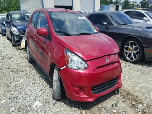 ML32A3HJ6EH026084 - 2014 MITSUBISHI MIRAGE DE RED photo 1