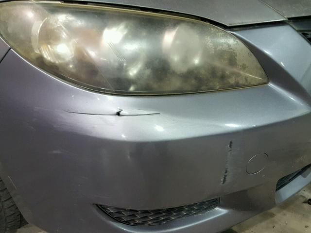 JM1BK12FX61431247 - 2006 MAZDA 3 I SILVER photo 9