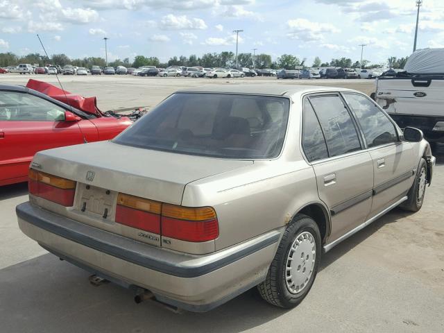 1HGCB7653MA024572 - 1991 HONDA ACCORD LX CREAM photo 4