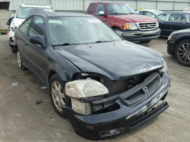 1HGEM1156XL083812 - 1999 HONDA CIVIC SI BLACK photo 1