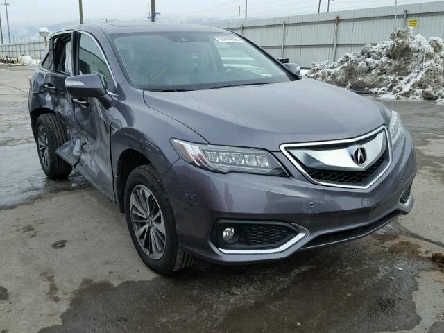 5J8TB4H76HL007207 - 2017 ACURA RDX ADVANC GRAY photo 1