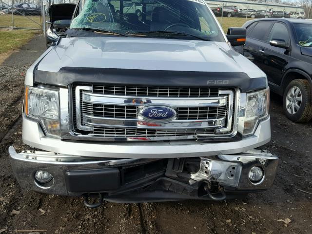 1FTFW1ET1EFA94752 - 2014 FORD F150 SUPER SILVER photo 7