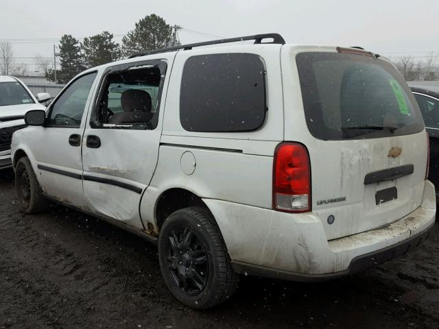 1GBDV13127D146002 - 2007 CHEVROLET UPLANDER I WHITE photo 3