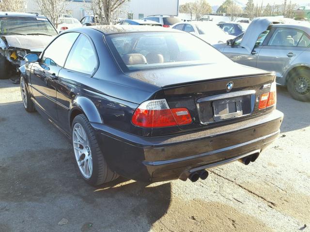 WBSBL93402JR18727 - 2002 BMW M3 BLACK photo 3