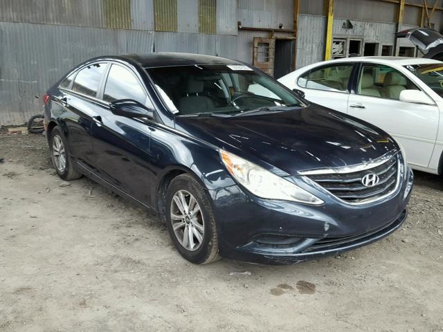 5NPEB4AC3BH147273 - 2011 HYUNDAI SONATA GLS BLUE photo 1