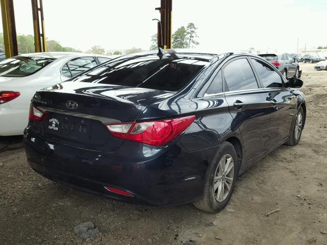 5NPEB4AC3BH147273 - 2011 HYUNDAI SONATA GLS BLUE photo 4