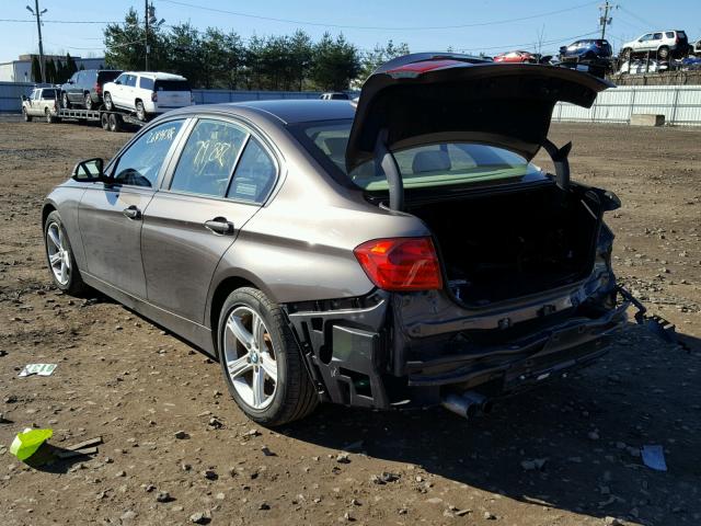 WBA3B5C5XDF590879 - 2013 BMW 328 XI SUL BROWN photo 3