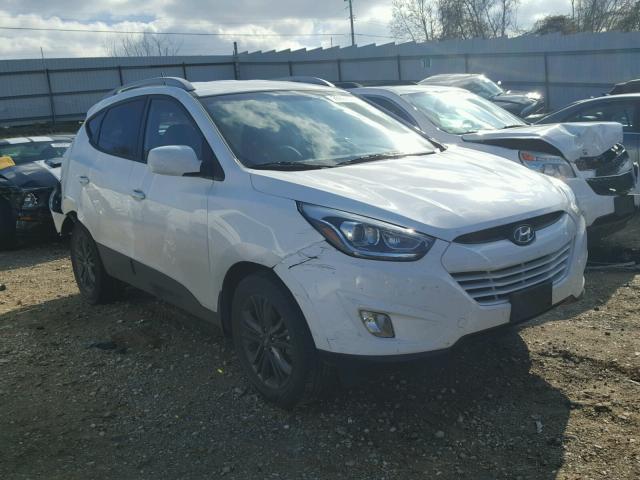 KM8JU3AG3FU977829 - 2015 HYUNDAI TUCSON LIM WHITE photo 1