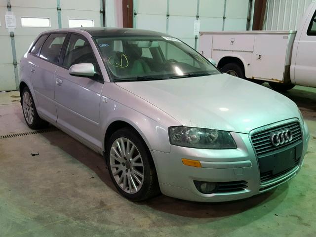 WAUNF78P57A192273 - 2007 AUDI A3 2.0 PRE SILVER photo 1