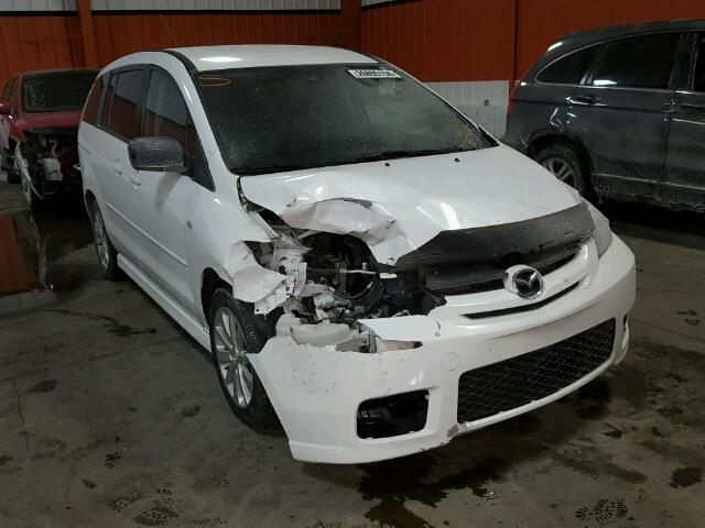 JM1CR193470160415 - 2007 MAZDA 5 WHITE photo 1