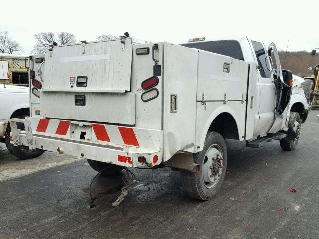 1FT7X3B65EEB69230 - 2014 FORD F350 SUPER WHITE photo 4