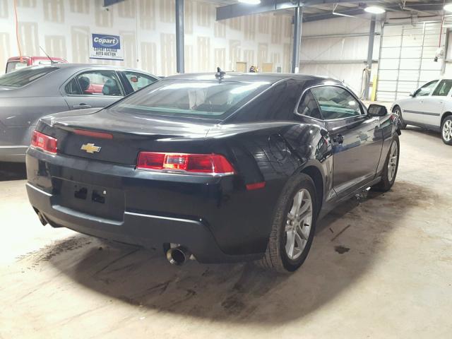 2G1FA1E31F9271771 - 2015 CHEVROLET CAMARO LS BLACK photo 4