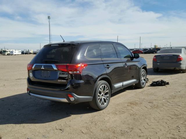 JA4AD2A37GZ005581 - 2016 MITSUBISHI OUTLANDER BLACK photo 4