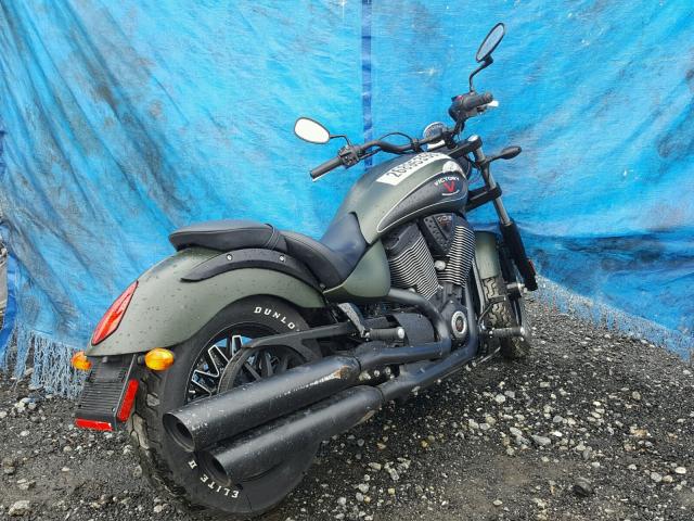 5VPCGBAB3H3057261 - 2017 VICTORY MOTORCYCLES GUNNER Yaşıl foto 4