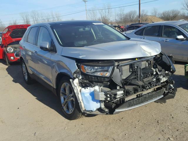 2FMPK4K96GBB82965 - 2016 FORD EDGE TITAN SILVER photo 1