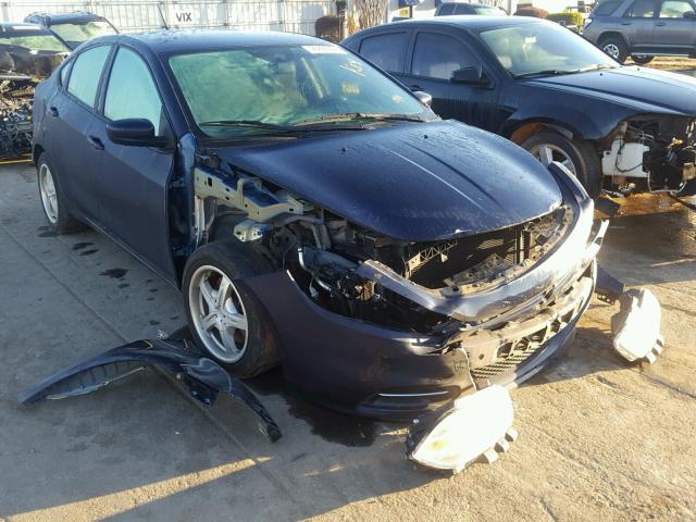 1C3CDFAH8DD216349 - 2013 DODGE DART SE BLUE photo 1