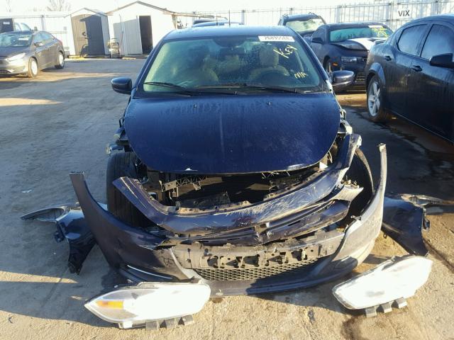 1C3CDFAH8DD216349 - 2013 DODGE DART SE BLUE photo 9