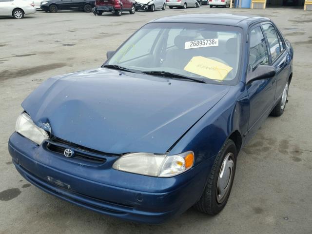 1NXBR12E3WZ082445 - 1998 TOYOTA COROLLA VE BLUE photo 2