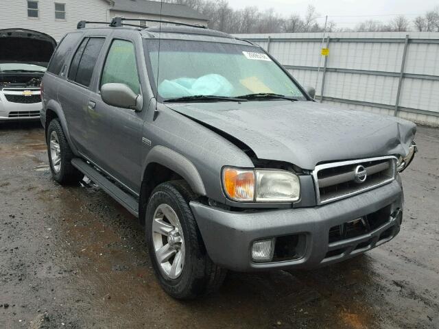 JN8DR09Y74W917489 - 2004 NISSAN PATHFINDER GRAY photo 1