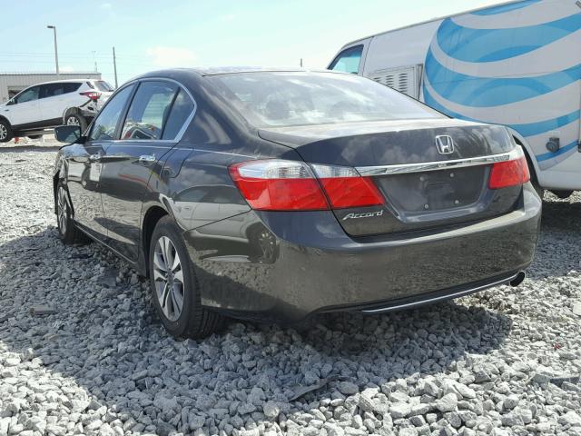 1HGCR2F39DA163294 - 2013 HONDA ACCORD LX GREEN photo 3