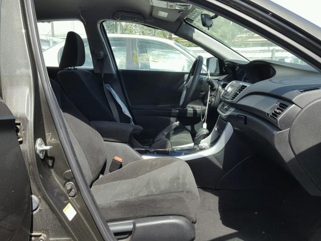 1HGCR2F39DA163294 - 2013 HONDA ACCORD LX GREEN photo 5