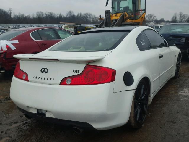 JNKCV54E23M214808 - 2003 INFINITI G35 WHITE photo 4