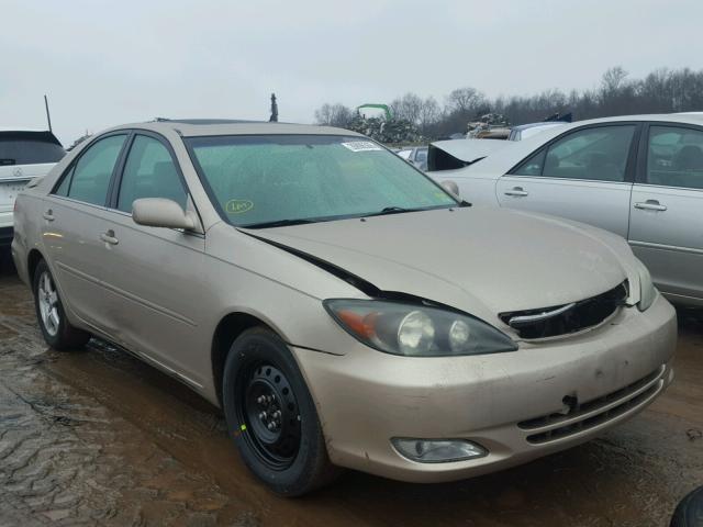 4T1BF30K12U519284 - 2002 TOYOTA CAMRY LE GOLD photo 1