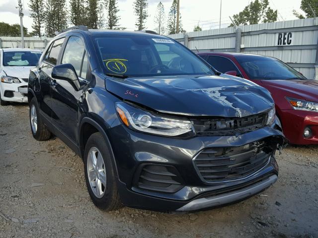 3GNCJLSB4HL284197 - 2017 CHEVROLET TRAX 1LT GRAY photo 1