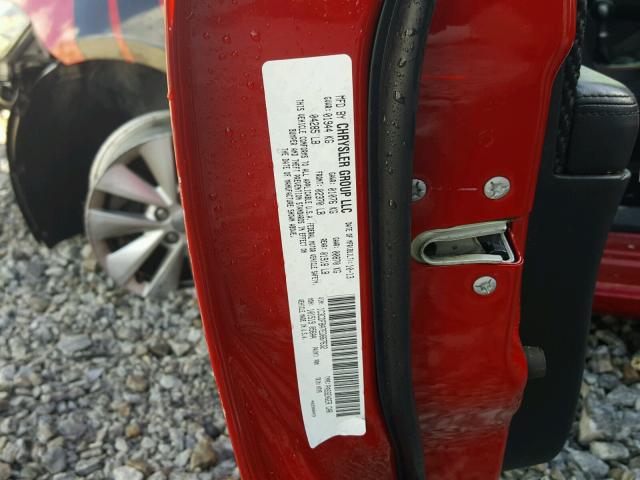 1C3CDFBA7ED667632 - 2014 DODGE DART SXT RED photo 10