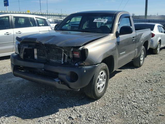 5TENX22N79Z631198 - 2009 TOYOTA TACOMA BEIGE photo 2