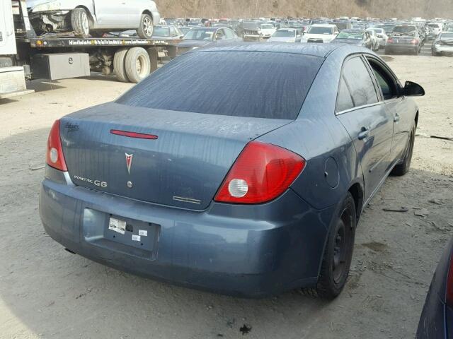 1G2ZF55B864260293 - 2006 PONTIAC G6 SE BLUE photo 4