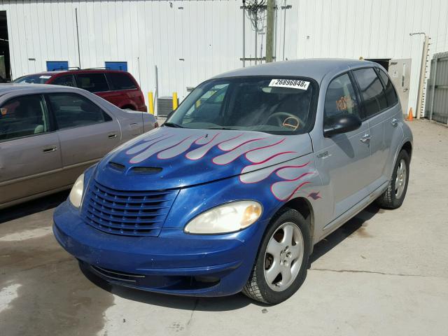 3C4FY58B62T310388 - 2002 CHRYSLER PT CRUISER SILVER photo 2