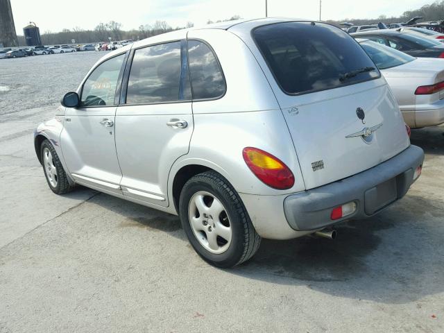 3C4FY58B62T310388 - 2002 CHRYSLER PT CRUISER SILVER photo 3