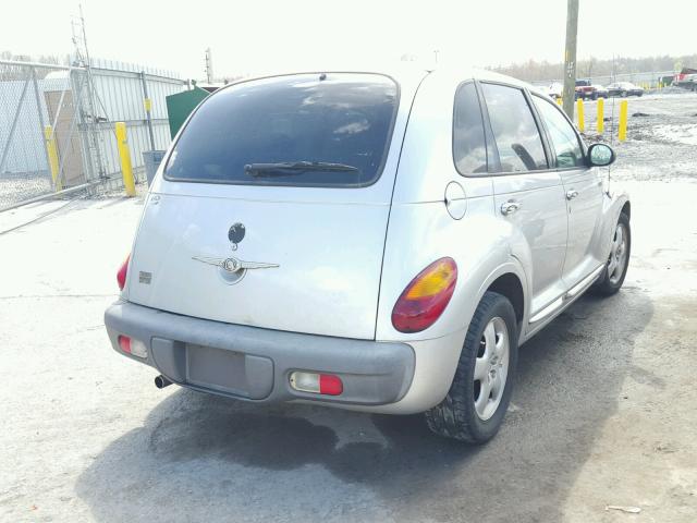 3C4FY58B62T310388 - 2002 CHRYSLER PT CRUISER SILVER photo 4