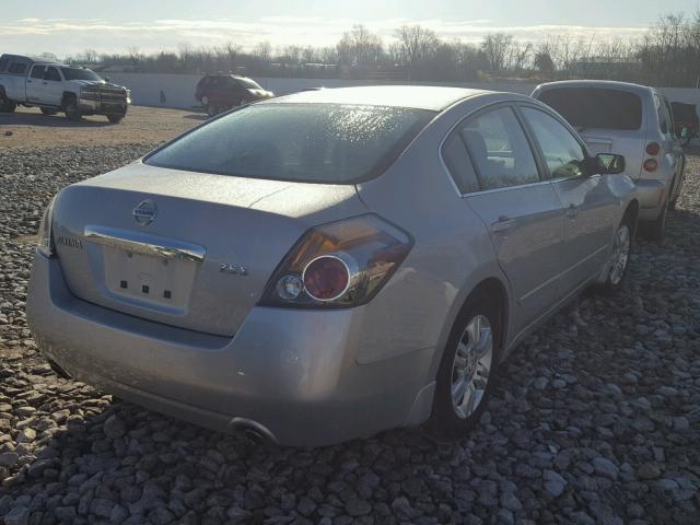 1N4AL2AP3CN449298 - 2012 NISSAN ALTIMA BAS SILVER photo 4