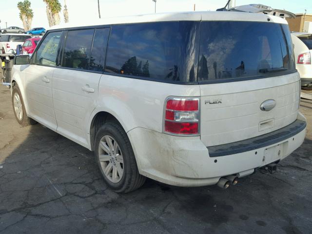 2FMGK5BC5CBD16778 - 2012 FORD FLEX SE WHITE photo 3