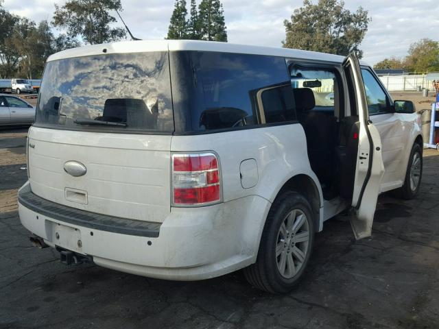 2FMGK5BC5CBD16778 - 2012 FORD FLEX SE WHITE photo 4